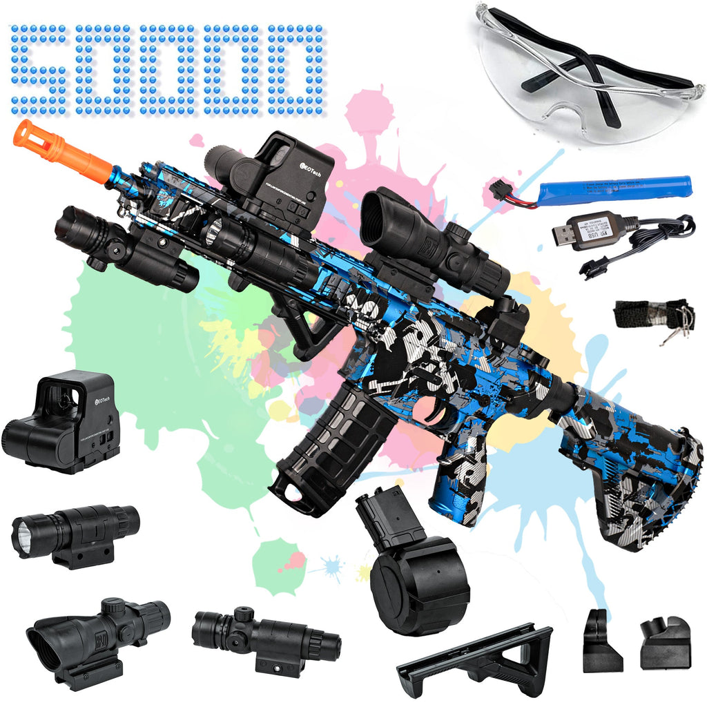 [Mate P3] Full Sets HK416 Blue Full Auto & Manual Gel Blaster