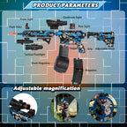 [Mate P3] Full Sets HK416 Blue Full Auto & Manual Gel Blaster