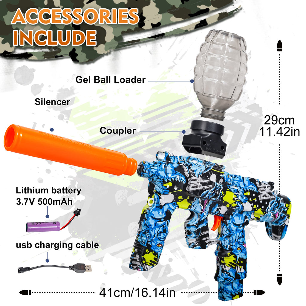 [Nova S1]Full Auto Electric Gel Blaster - Blue